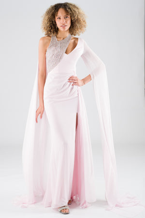 Hubsi pink evening dress dress