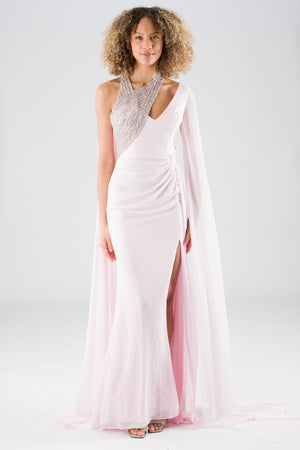 Hubsi pink evening dress dress