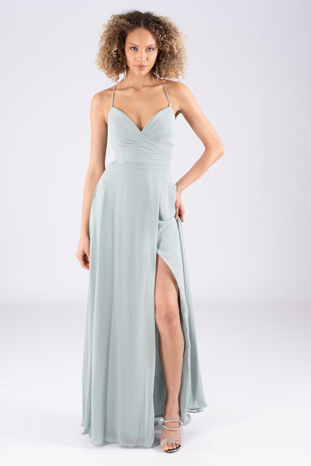 Jasmin Mint Evening Dress