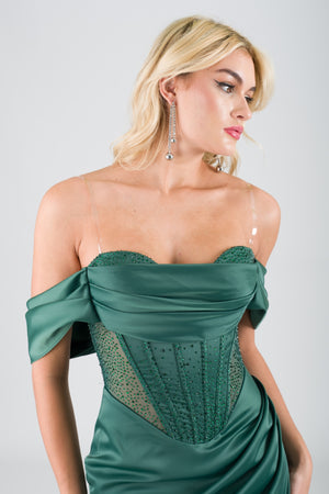 ZIMBRA GREEN Dress Dress