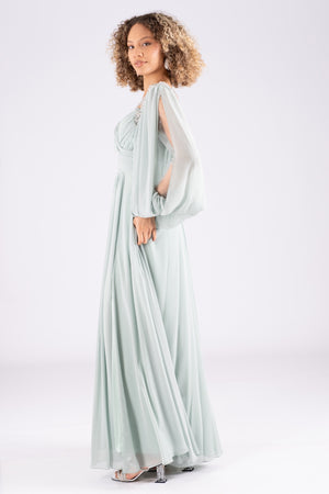 CAPICINE MINT Evening Dress