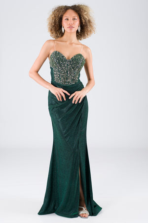 Lenoro Emerald Deval Dress