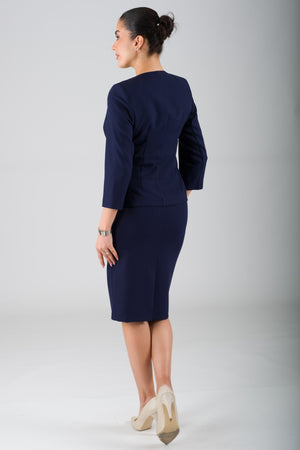 VIala Navy blue Big Body Office Set