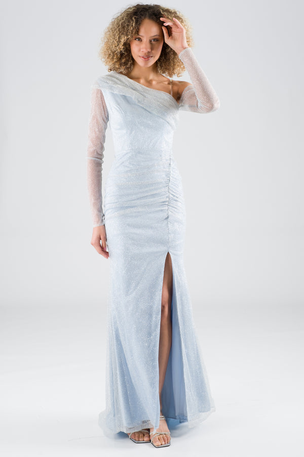 Okfy Blue Evening Dress