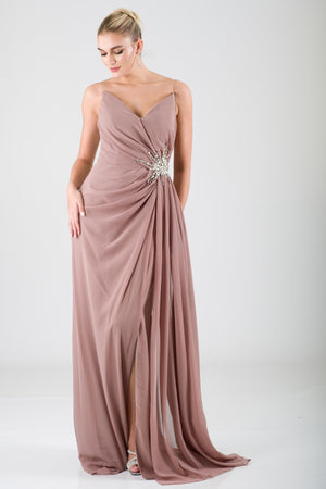 Juno mink evening dress dress