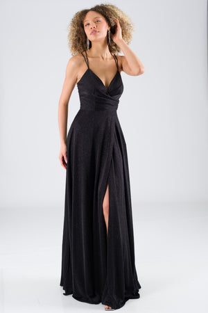 OSRİBY black evening dress dress