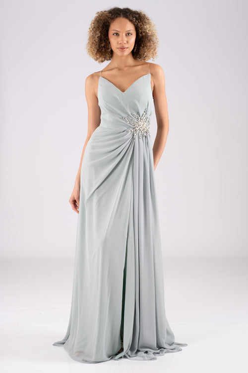 Juno Mint Evening Dress