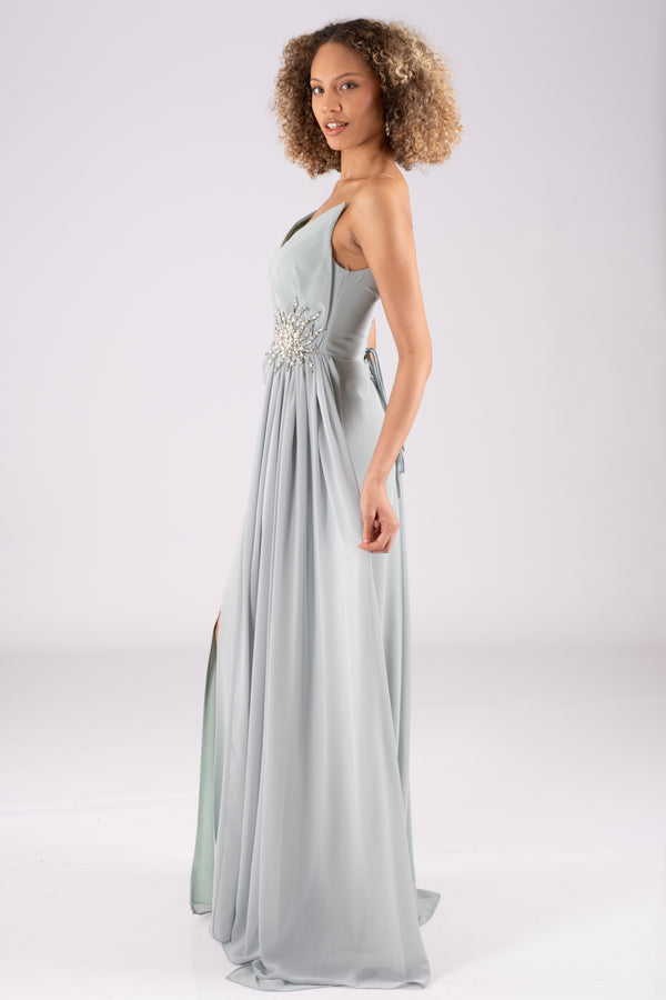 Juno Mint Evening Dress