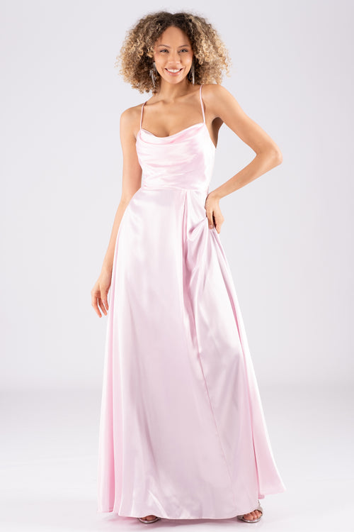 LIBBY Pink Evening Dress