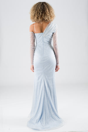 Okfy Blue Evening Dress