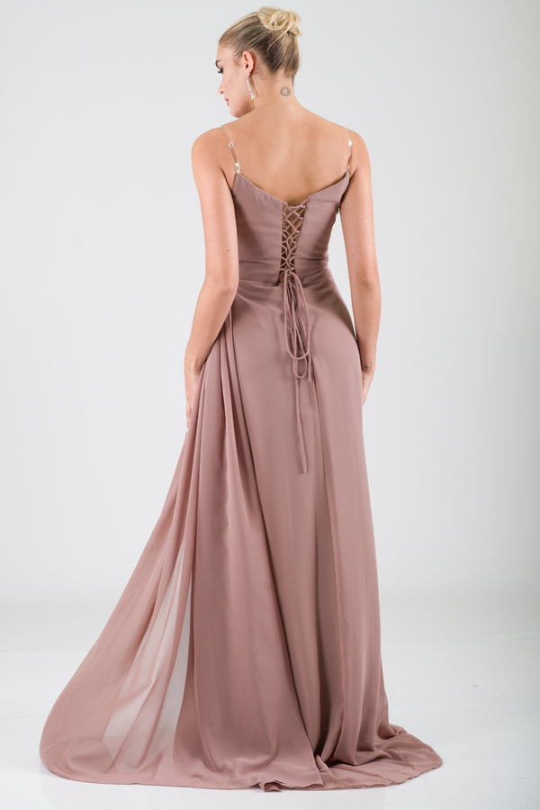 Juno mink evening dress dress