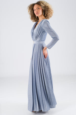 Morganne Blue Evening Dress