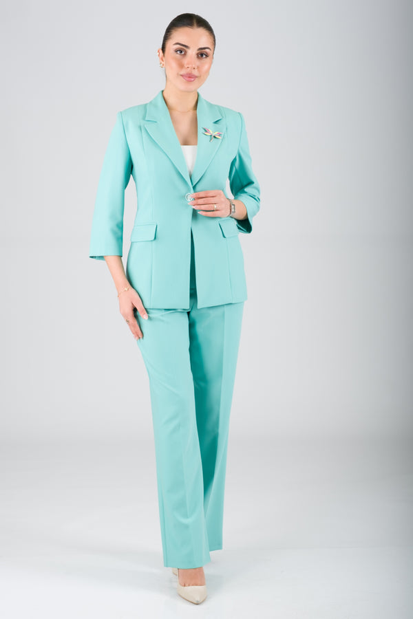 Kubert Turquoise Large Body Office Set