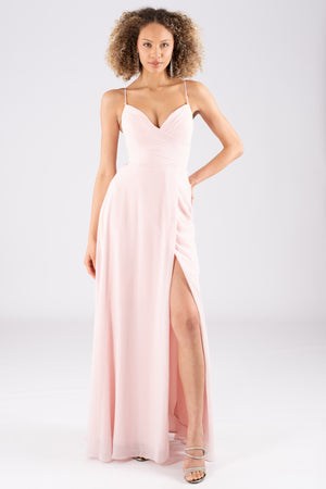 Jasmin powder evening dress dress