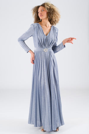 Morganne Blue Evening Dress