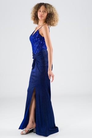 Oleo sax evening dress dress