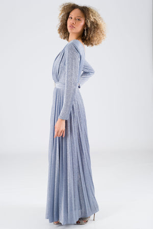 Morganne Blue Evening Dress