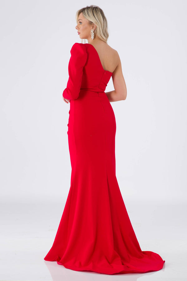 Alena Red Evening Dress