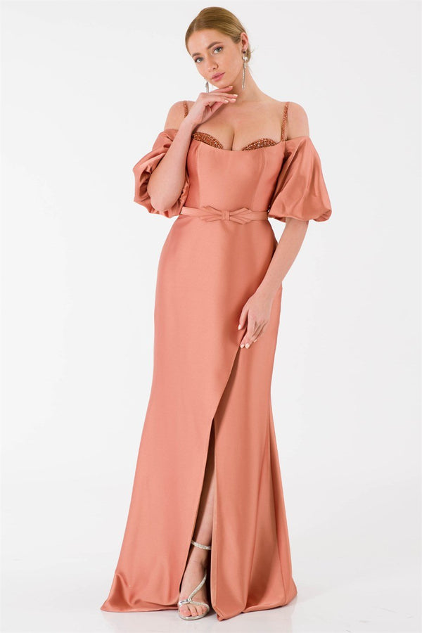 Almira Cinnamon Dress Dress