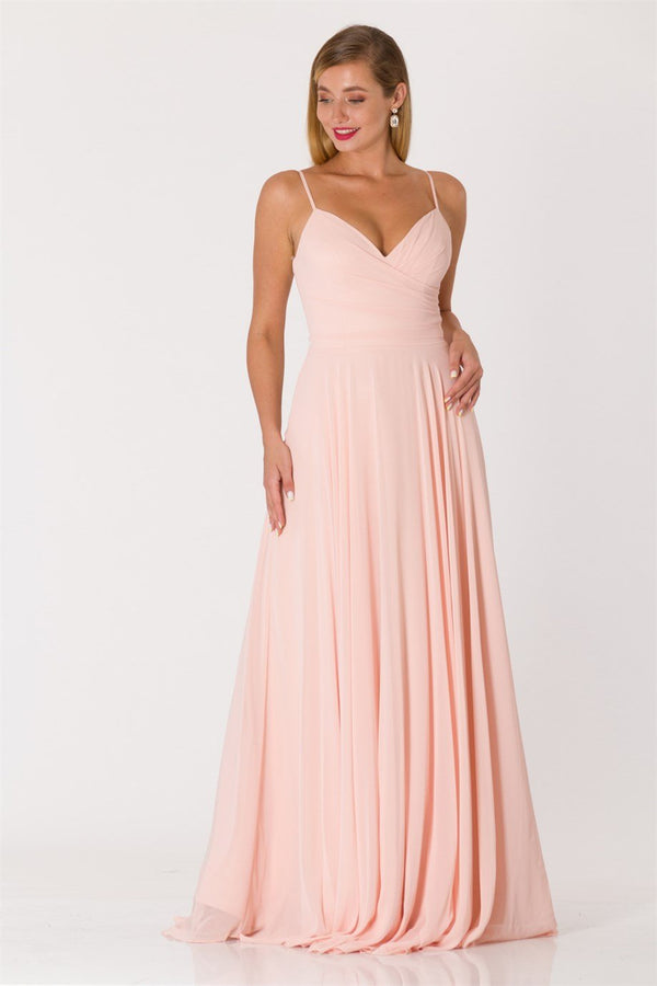 Angel Powder Evening Dress