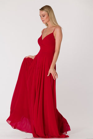 Angel Red Evening Dress