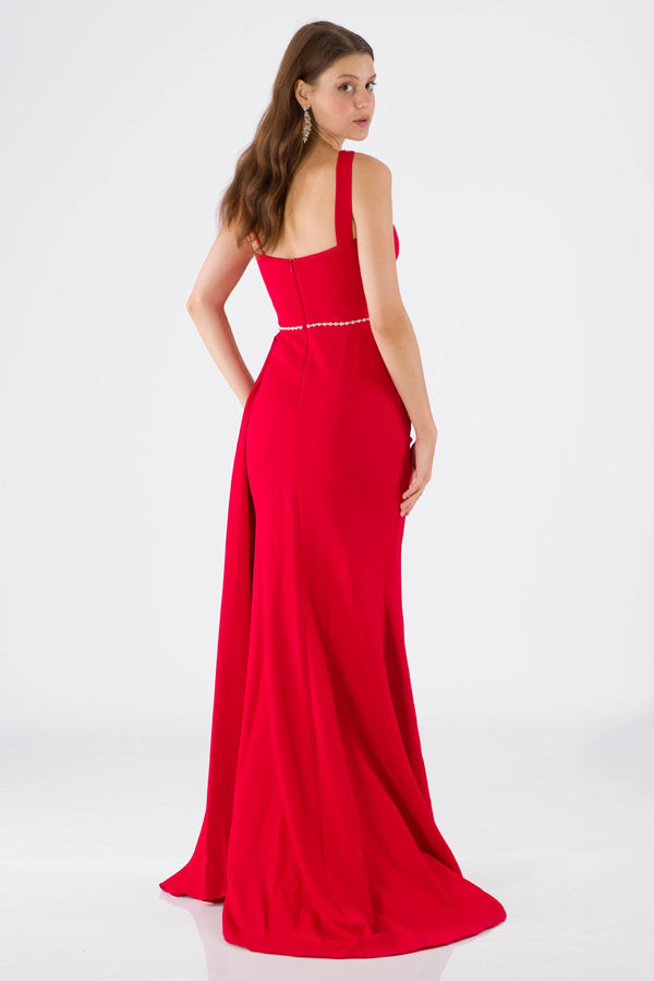 Arya Red Evening Dress