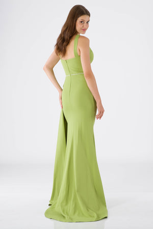 Arya Green Evening Dress