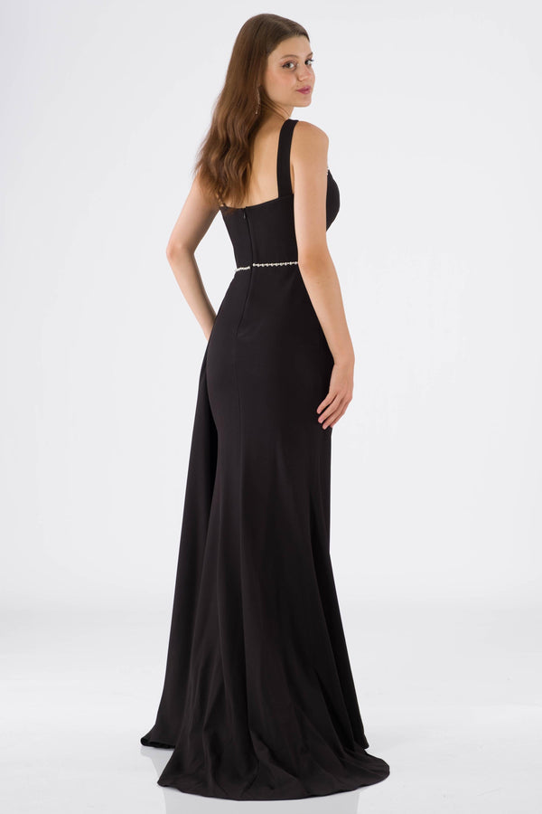 Arya Black Evening Dress