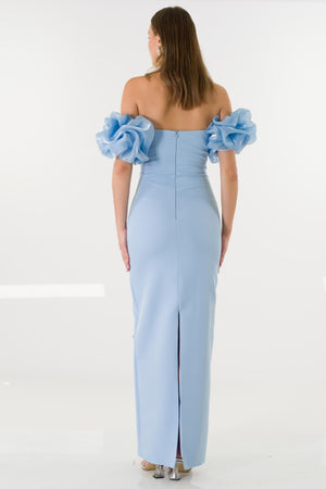 Astella Blue Evening Dress