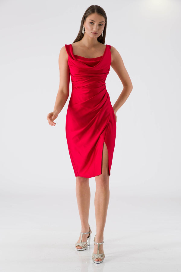 Avanti Red Evening Dress