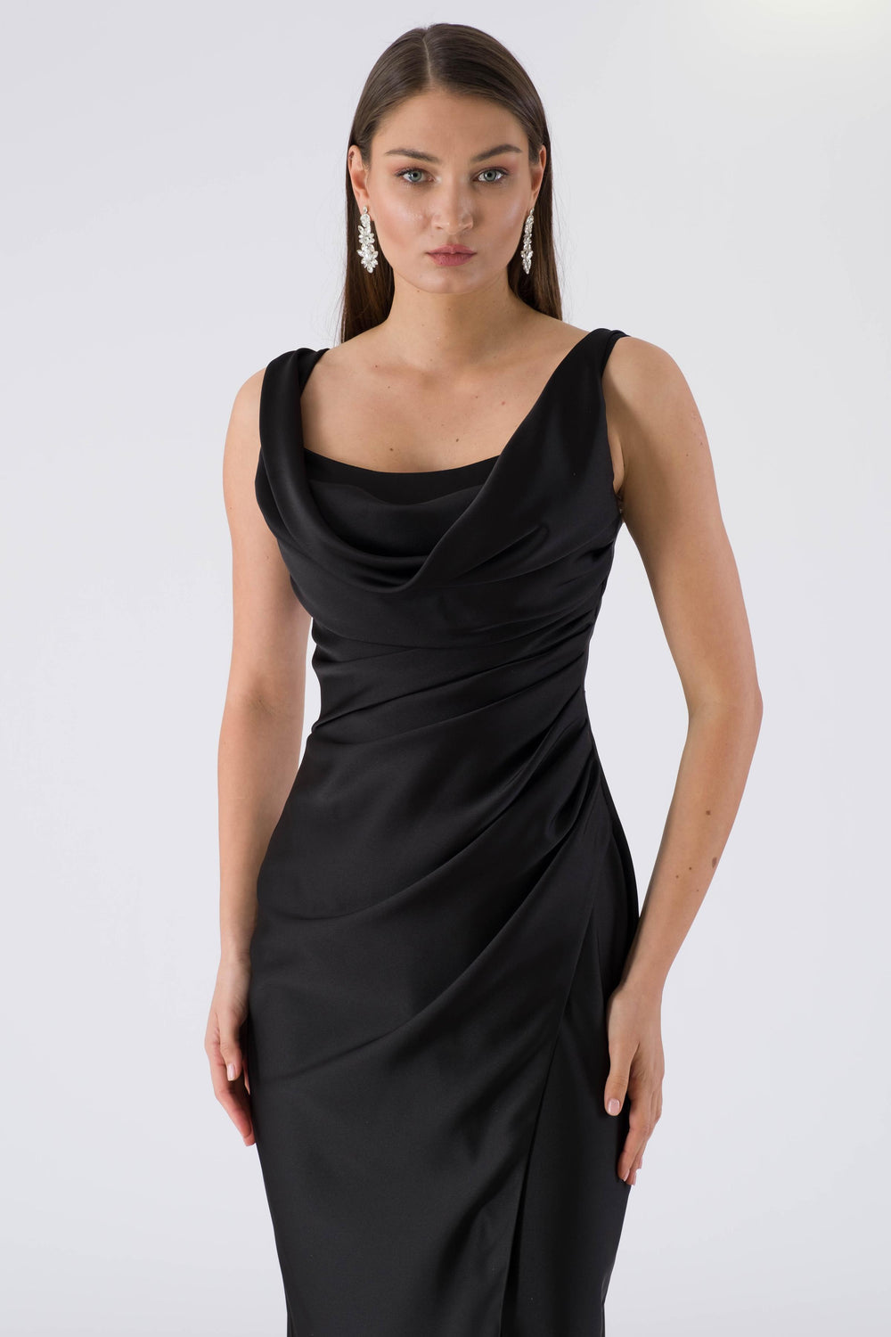 Avanti black evening dress dress