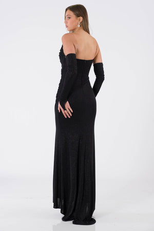 Badajoz Black Evening Dress