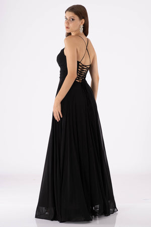 Baku Black Evening Dress