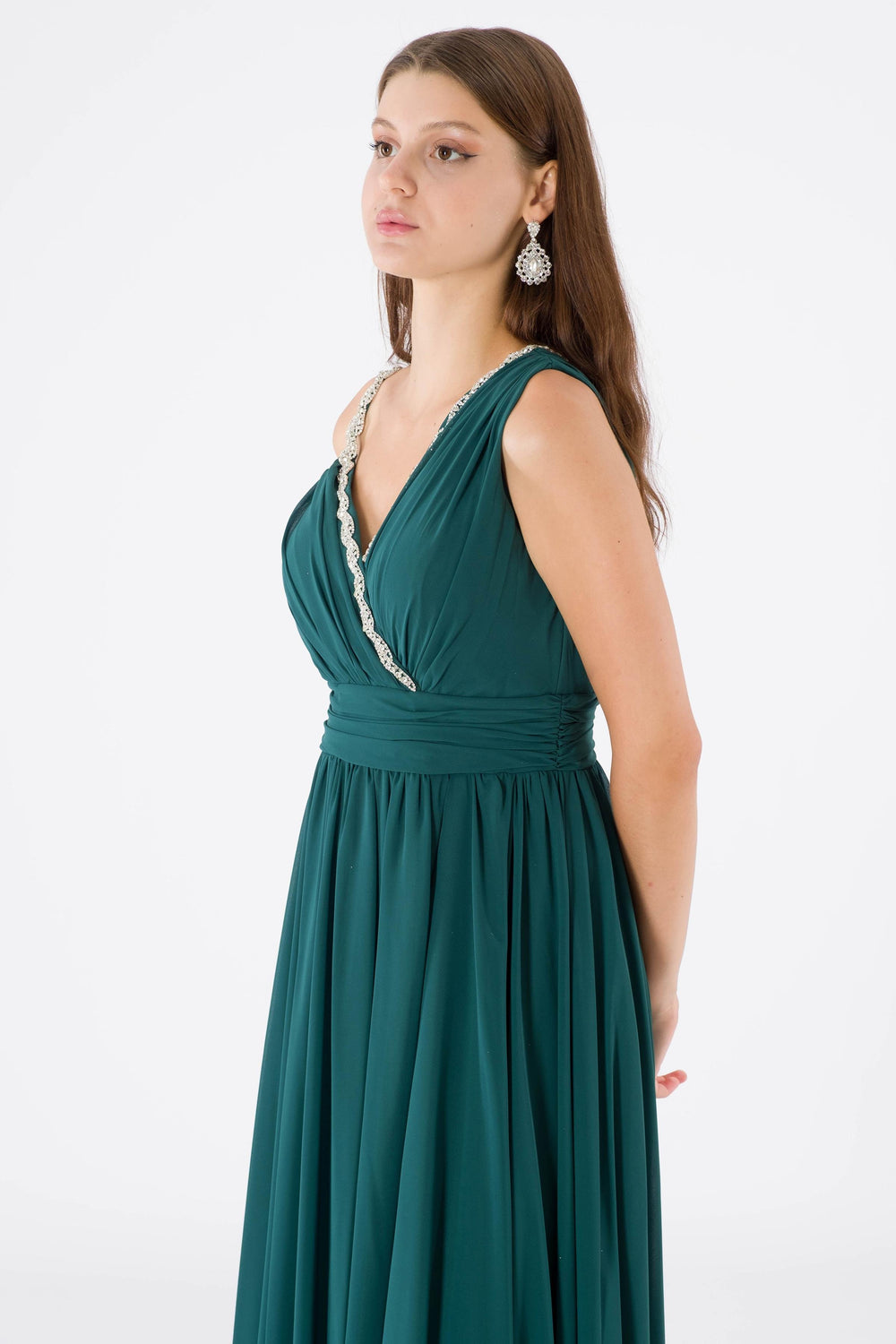 Berre Emerald Evening Dress