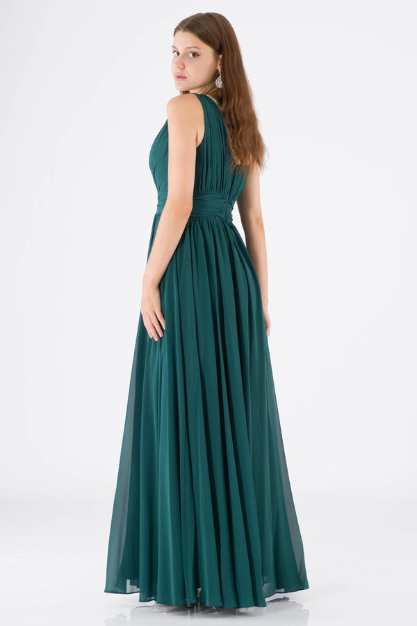 Berre Emerald Evening Dress