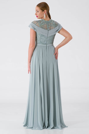 Beyl Mint Evening Dress