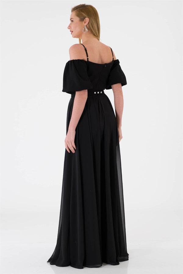 Brill black evening dress dress