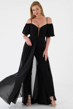 Brill black evening dress dress