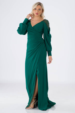 Brook oil evening dress dress