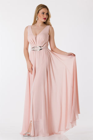 Buse Powder Evening Dress