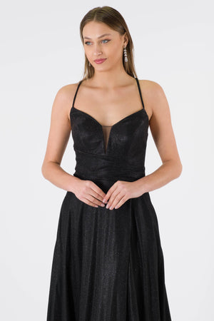 Colmar Black Evening Dress