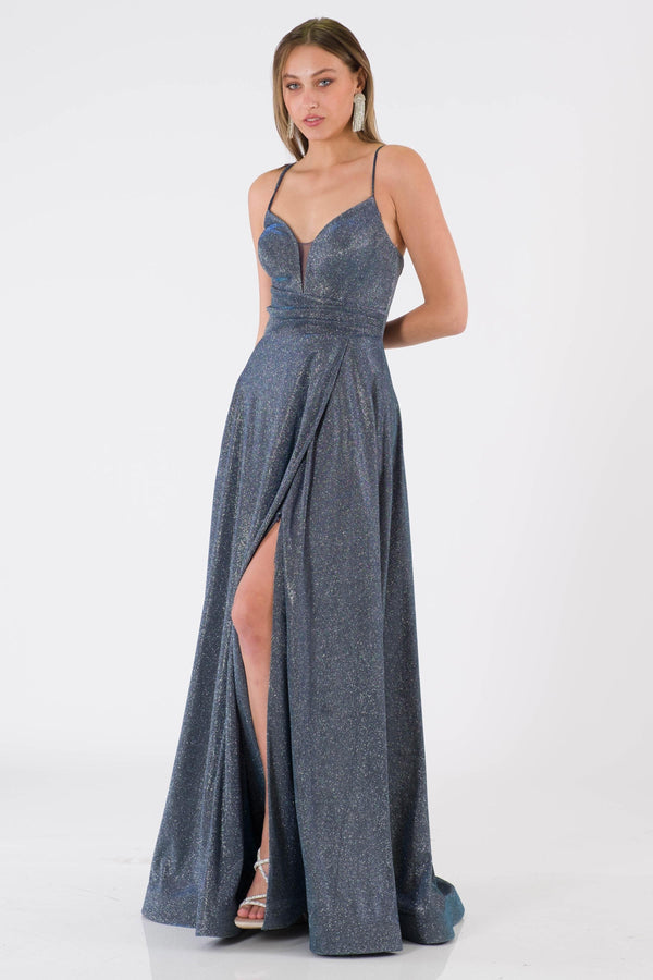 Colmar Blue Evening Dress