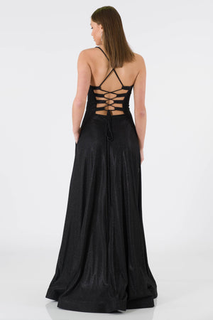 Colmar Black Evening Dress