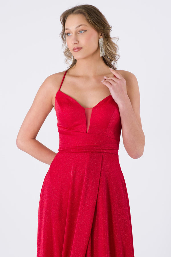 Colmar Red Evening Dress