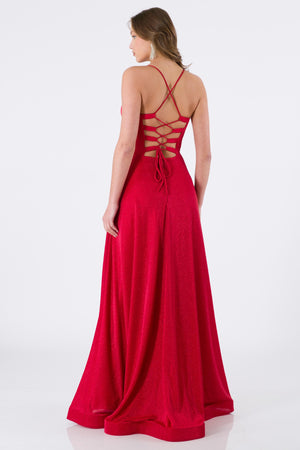 Colmar Red Evening Dress