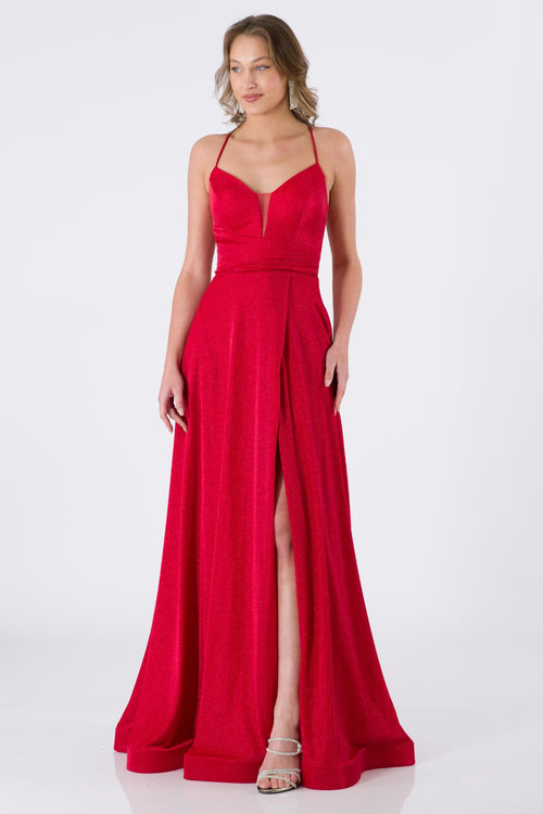 Colmar Red Evening Dress