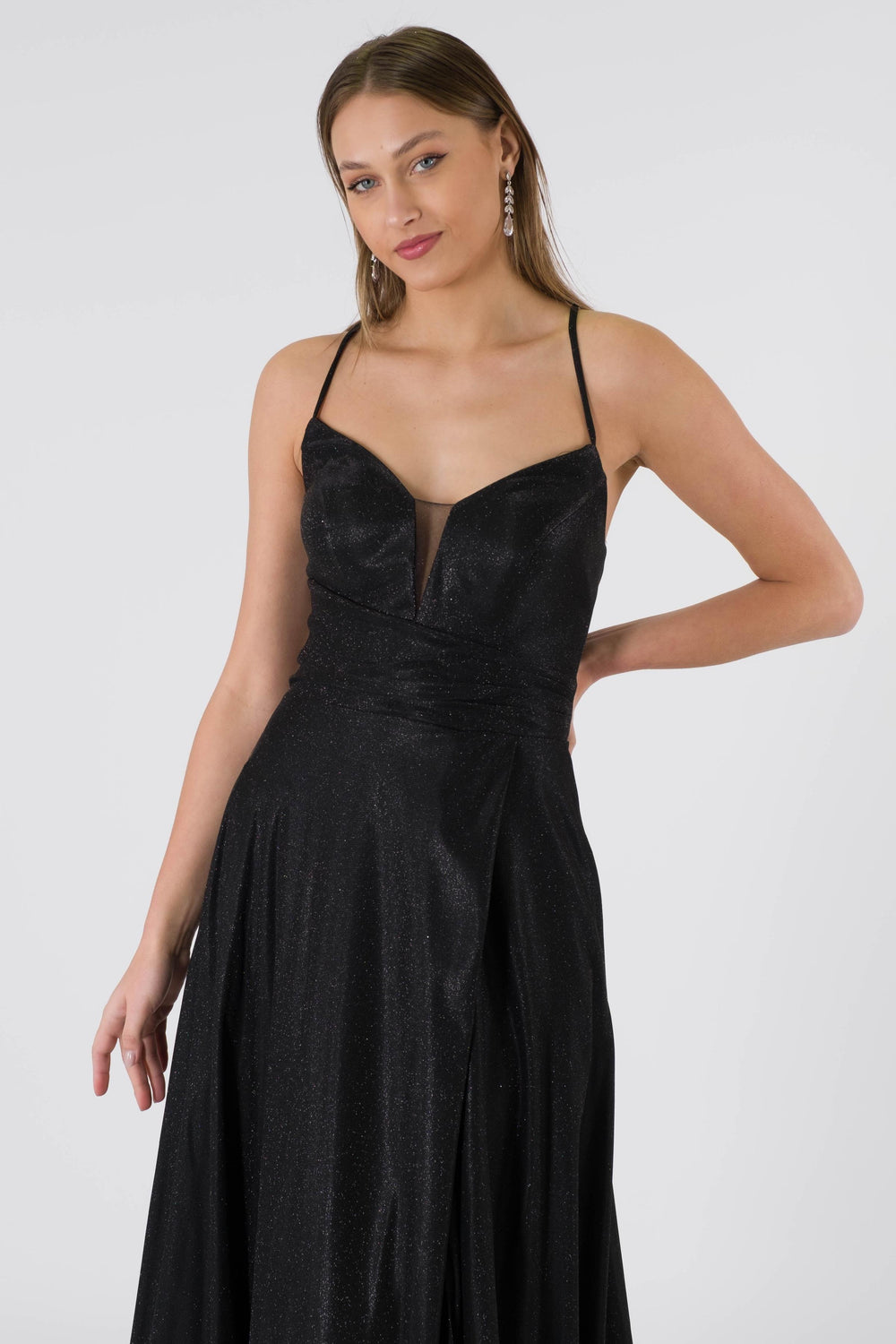 Colmar Black Evening Dress