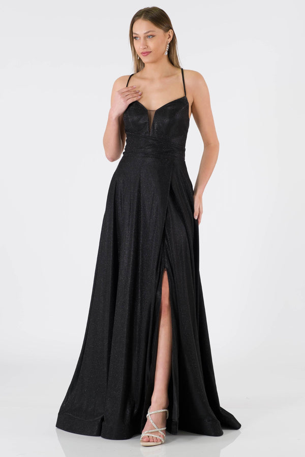 Colmar Black Evening Dress