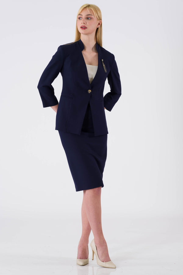 Criq Navy Blue Office Set