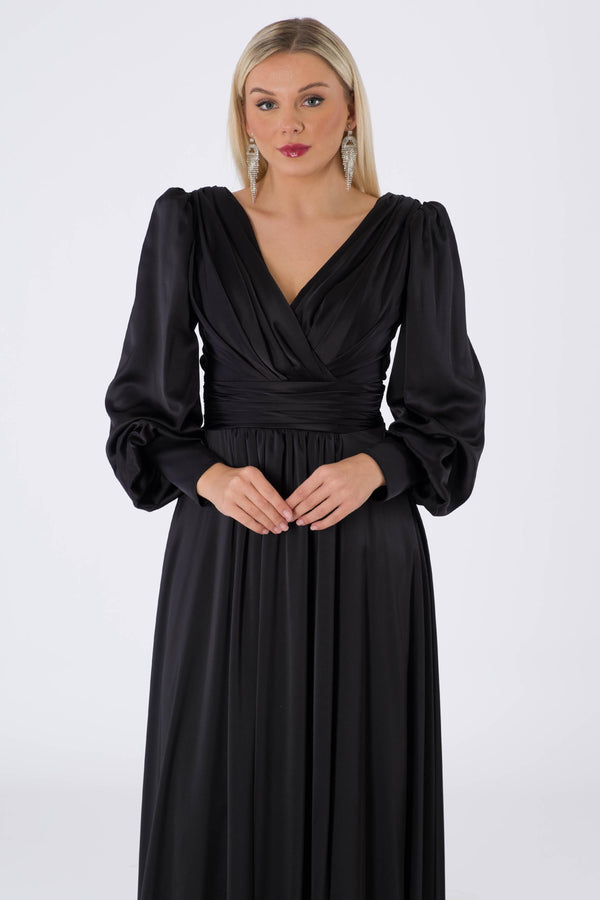 Dionne Black Evening Dress